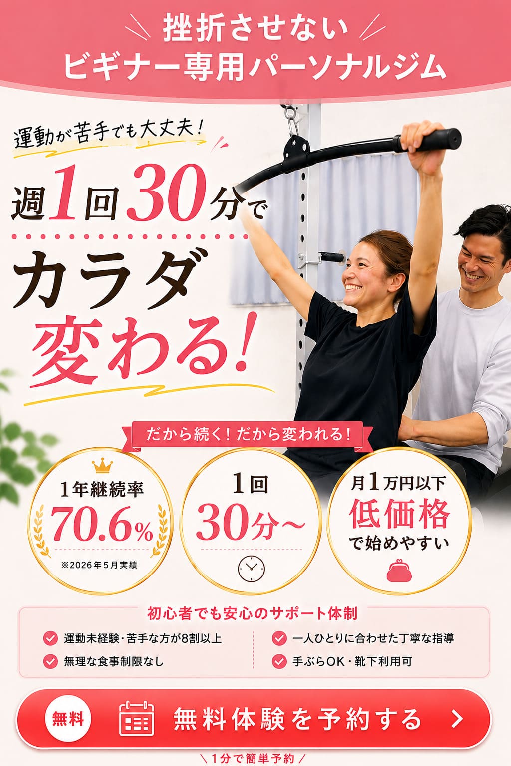 ビギナーフィットネスFIRST大森北店